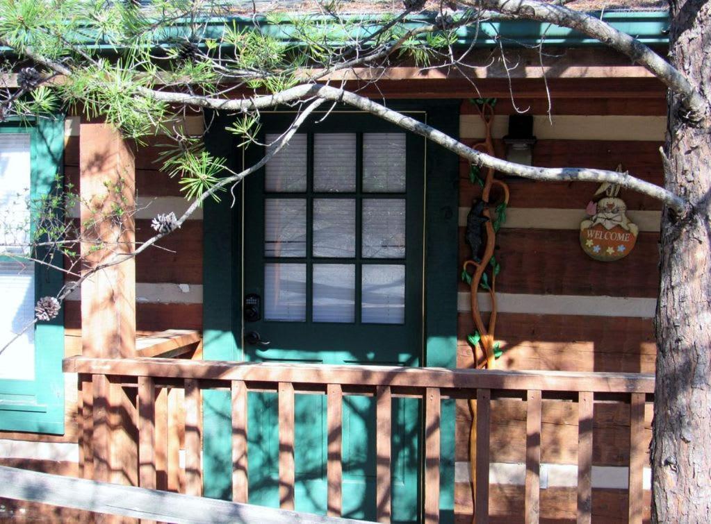 סביירוויל View! Cozy, Private, Fireplace, Hot Tub Log Cabin, Honeymoon! מראה חיצוני תמונה